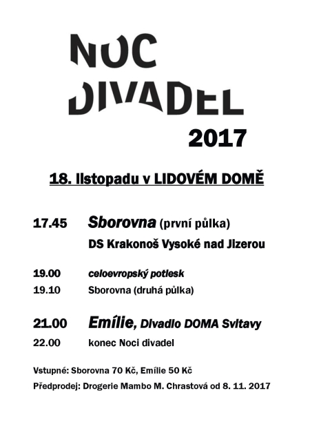 NOC DIVADEL 2017